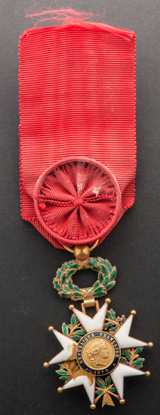 Onderscheiding van officier in de Franse Ordre national de la Légion d'honneur