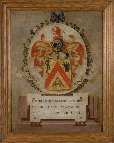 Universitair wapenschild van Ferdinand De Blois