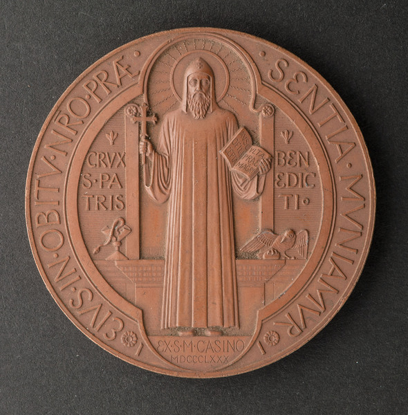 Devotional medal of Saint Benedict