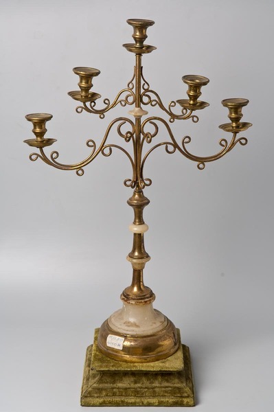 Two candelabra