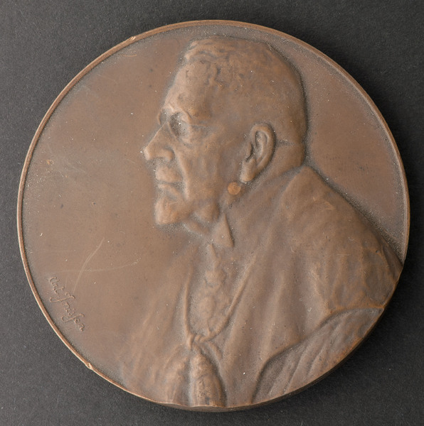 Portrait medal of François Collard (1852-1927)