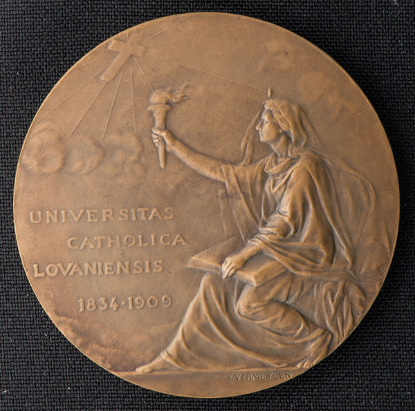 Medal on the 75th anniversary of the Catholic University of Leuven