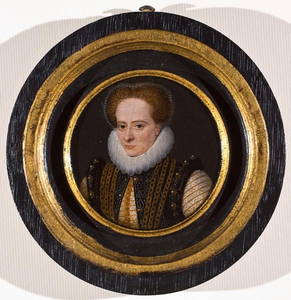 Miniatuurportret van Jacqueline van Cauwenburg