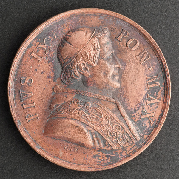 Portrait medal of Pius IX (1792-1878)