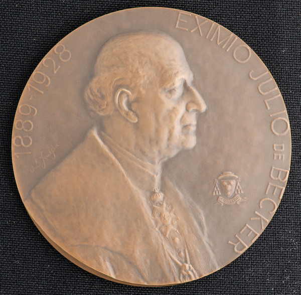 Portrait medal of Jules de Becker (1857-1936)