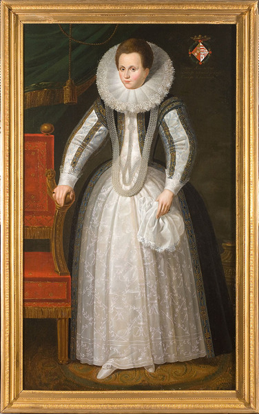 Portret van Anna van Croÿ (1564-1635)