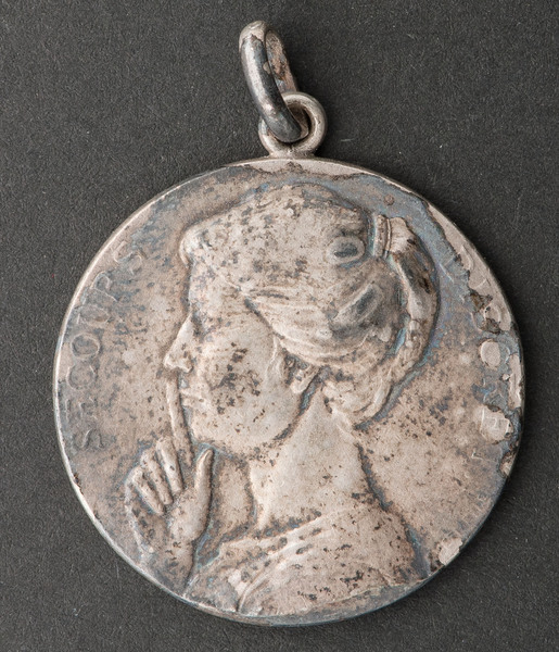 Medal on the destruction of Leuven in 1914