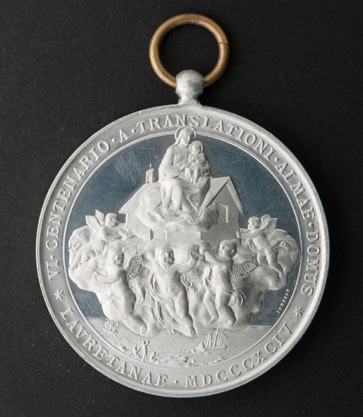 Devotional medal of Our Lady of Loreto