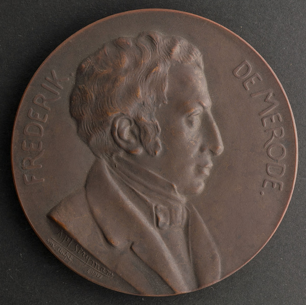 Medal on the 75th anniversary of the Belgian independence in 1905