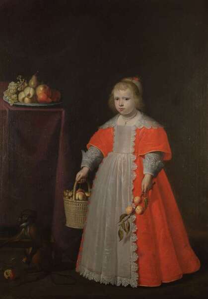 Kinderportret van Maria Magdalena van Spoelberch (1628-1635)