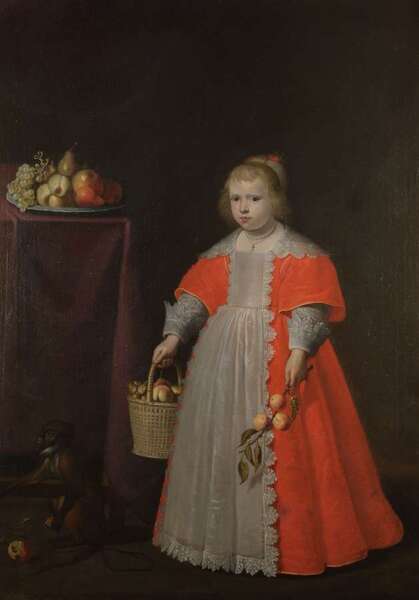 Child portrait of Maria Magdalena de Spoelberch (1628-1635)