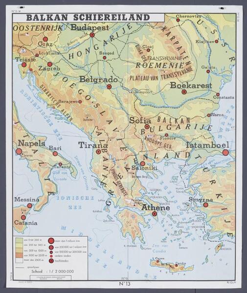 Balkan schiereiland - Scandinavisch schiereiland