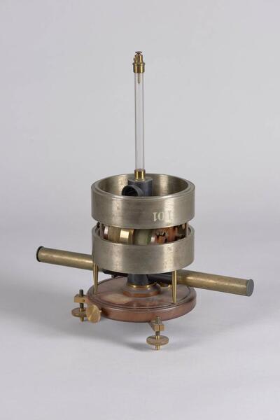 Galvanometer met waterpas