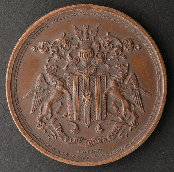 Medal in honour of Pierre Joseph van Beneden (1809-1894)