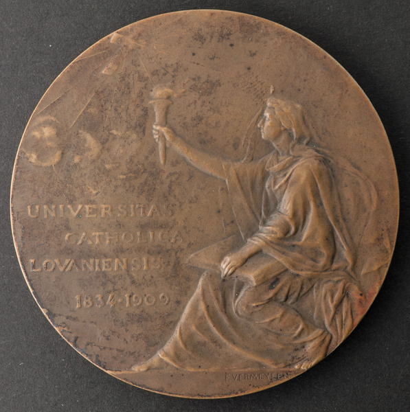 Medal on the 75th anniversary of the Catholic University of Leuven