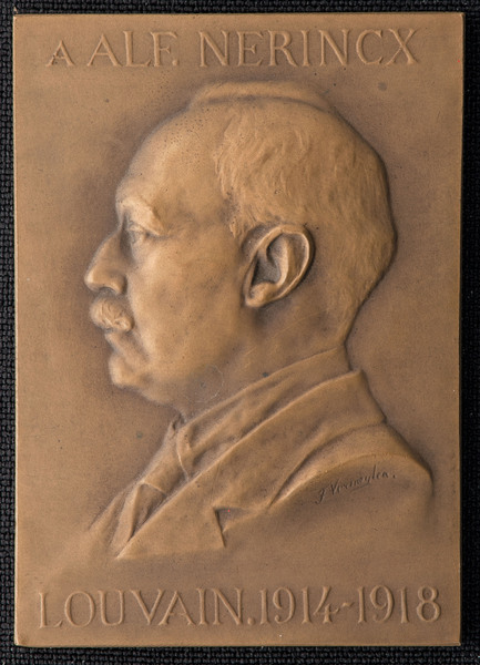 Portrait medal of Alfred Nerincx (1872-1943)