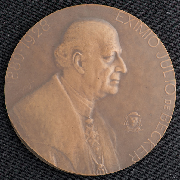 Portrait medal of Jules de Becker (1857-1936)