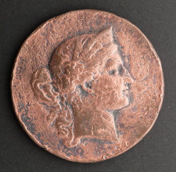 Portrait medal of a lady