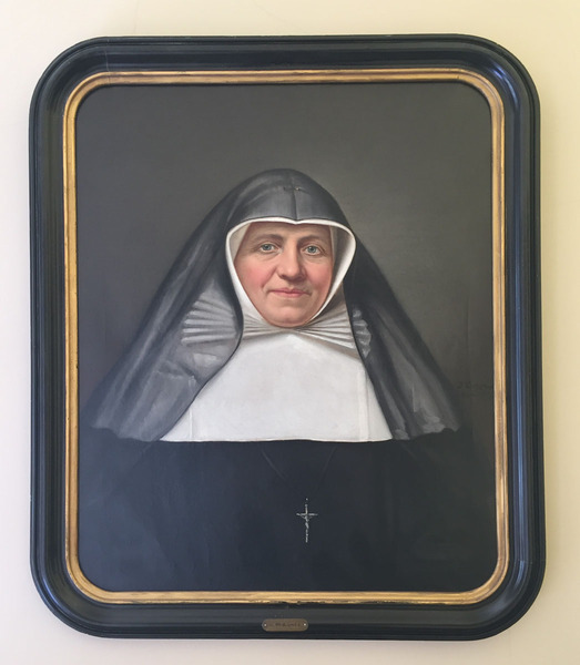 Portrait of Stéphanie Meeus (+1899), sister Marie Agnes