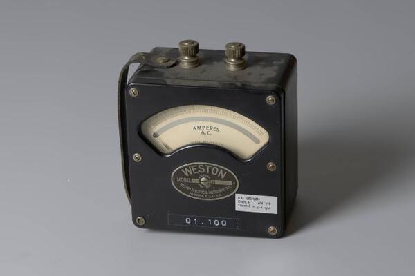 Weston ampèremeter