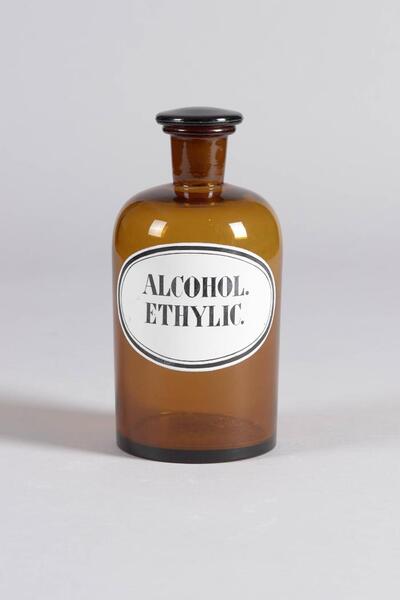 Apothekersfles (ALCOHOL. ETHYLIC.)