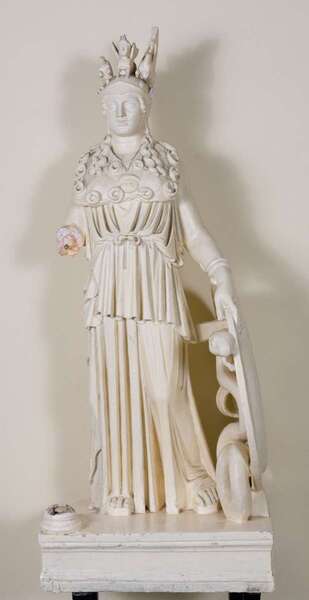 The Varvakeion Athena (plaster cast)