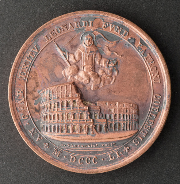 Devotional medal of Saint Leonard