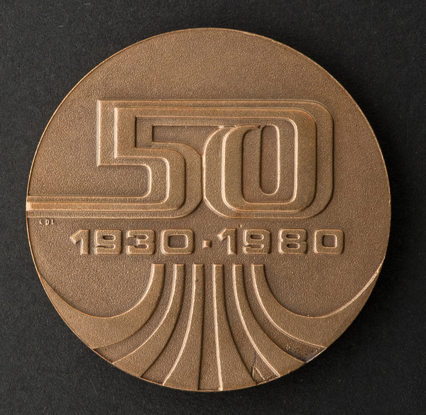 Medal on the 50th anniversary of the University of Pretoria (1930-1980)