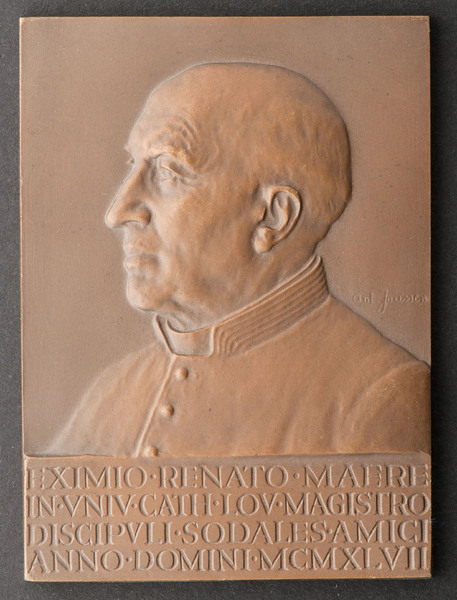 Portrait medal of René Maere (1869-1950)