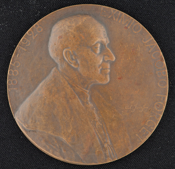 Portrait medal of Jacques Forget (1852-1933)