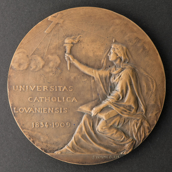 Medal on the 75th anniversary of the Catholic University of Leuven