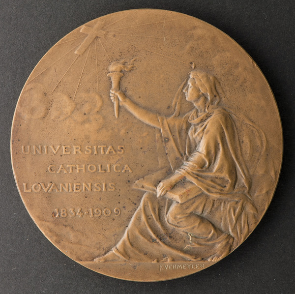 Medal on the 75th anniversary of the Catholic University of Leuven