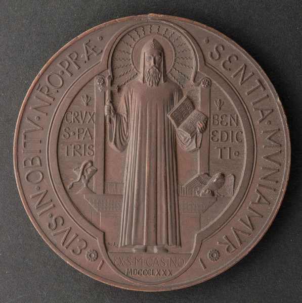 Devotional medal of Saint Benedict